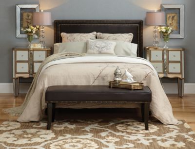 Queen-Headboard-&-Bench