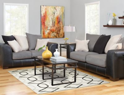 Idol-Steel-Sofa-&-Loveseat-Set