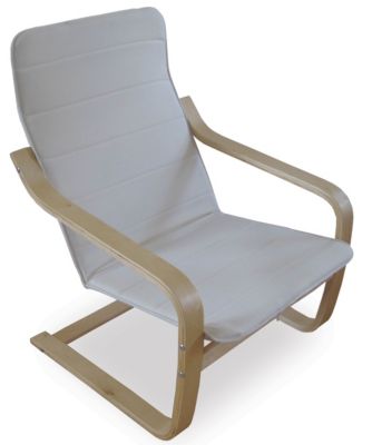 Bentwood Chair w  Fabric Seat