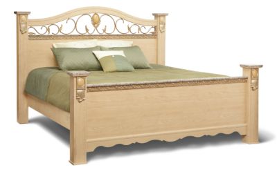 Bedroom Furniture Sets King on King Poster Bed   Master Bedroom   Bedrooms   Art Van Furniture