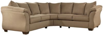 Darcy Mocha 2 Piece Sectional