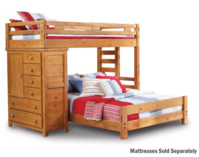 Twin   Full Loft With Chest