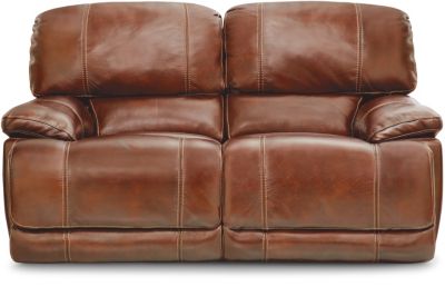 Power Reclining Leather Love