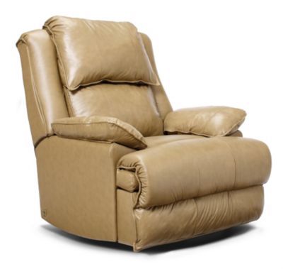 Art Van Power Leather Recliner
