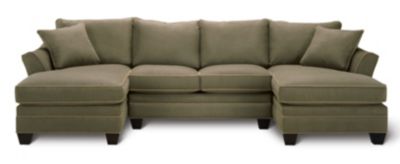 3 Piece Dual Chaise Sectional