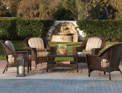 5 Piece Patio Chat Set