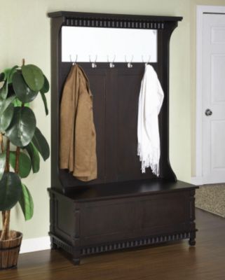 Hall-Tree-With-Storage-Bench