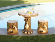 3-Piece-Deer-Garden-Set