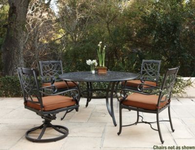 5-Pc.-Table-&-4-Swivel-Chairs