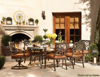 7-Pc.-Table,-6-Swivel-Chairs