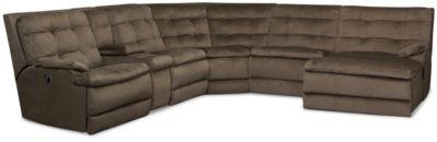 6pc. Reclining Sectional