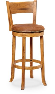 30" Swivel Stool With Back - Art Van Furniture