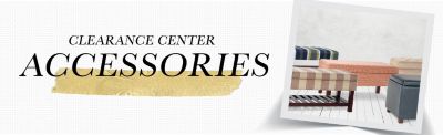 clearance center accents