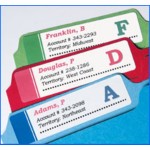 Multicolor Alphabetical Filing