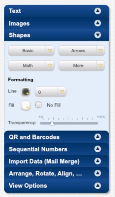 Format Shapes