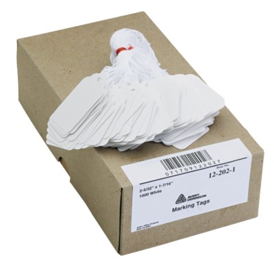 White Marking Tags 12202