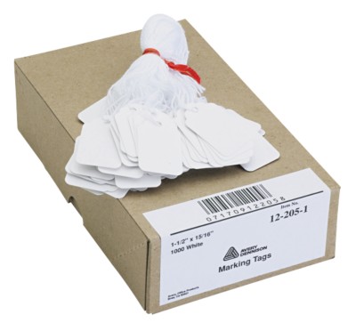 White Marking Tags 12205