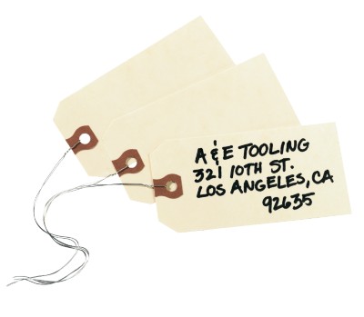 Manila "G" Shipping Tags 12604