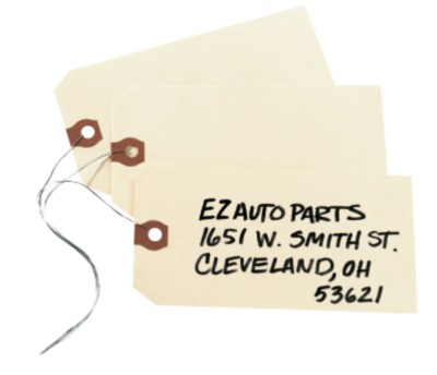 Manila "G" Shipping Tags 12606