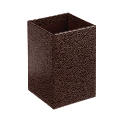MSHO Shagreen Pencil Cup, Brown 13219