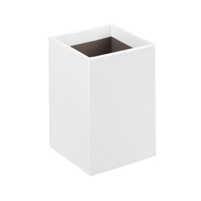 MSHO Shagreen Pencil Cup, White 13221