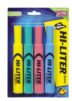HI-LITER Desk Style Highlighters 17752