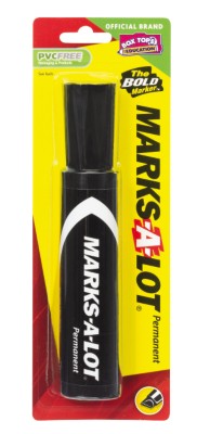 Marks-A-Lot Jumbo Chisel-Tip Permanent Markers 24138