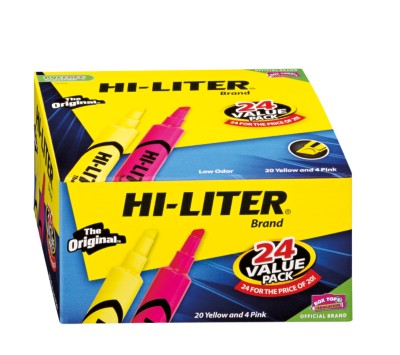 HI-LITER 24 pack (20+4 free) 98189