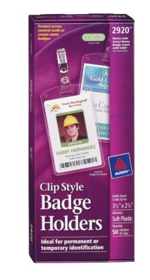 Badge Holders - Portrait 2920