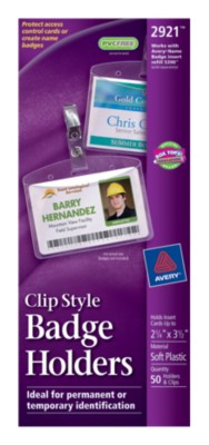 Badge Holders - Landscape 2921
