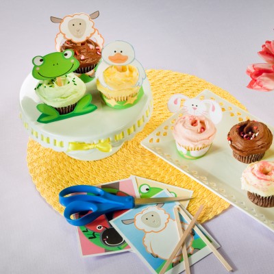 Celebrate Spring with Critter Cupcakes