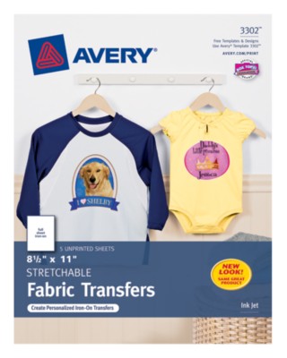 Stretchable Fabric Transfers 3302