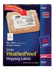 Weather Proof Mailing Labels