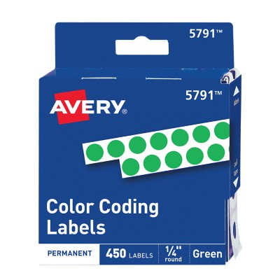 Color Coding Labels 5791