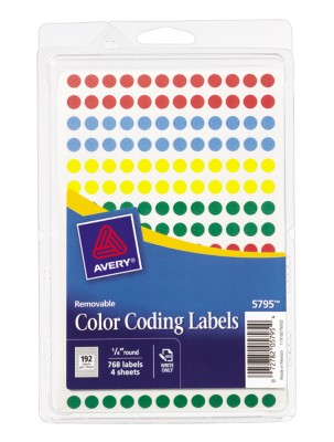 Color Coding Labels 5795