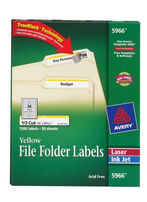 File Folder Labels 5966