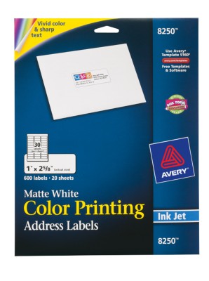 Color Printing Labels 8250