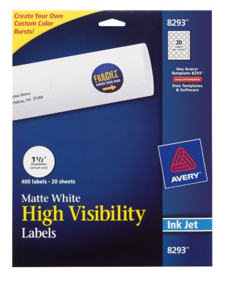 High Visibility Labels 8293