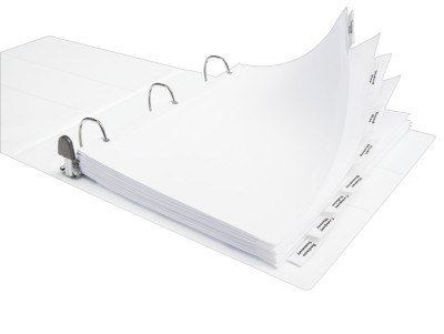 Create Binder Tabs with Index Maker® Clear Label Dividers