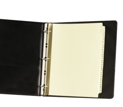 Preprinted Laminated Tab Dividers 11308