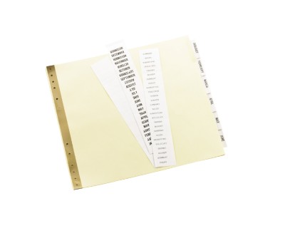 Data Binder Tab Dividers 11730