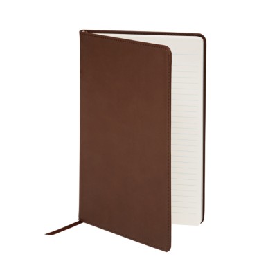 MSHO - Leatherette Journal, 5-1/2"x8-1/2", Brown 14851