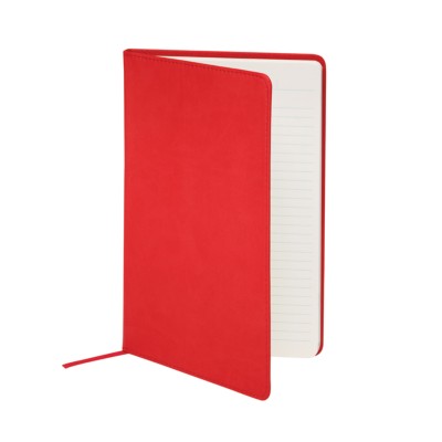 MSHO - Leatherette Journal, 5-1/2"x8-1/2", Red 14853