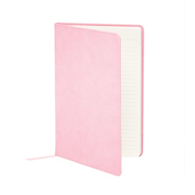 MSHO - Leatherette Journal, 5-1/2"x8-1/2", Pink 14854