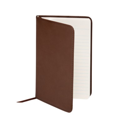 MSHO - Leatherette Journal, 4"x6", Brown 14856