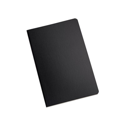MSHO - Stitched Notebook, 5-1/2"x8-1/2", Black 14910