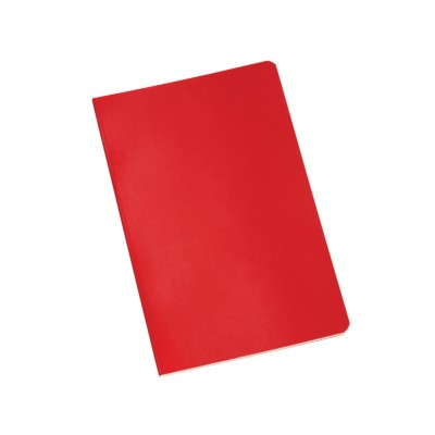 MSHO - Stitched Notebook, 5-1/2"x8-1/2", Red 14911