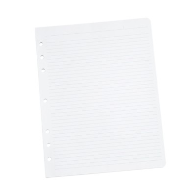 MSHO - Filler Paper, 8-1/2"x11", Lined, Neutral Color, 50 sheets, 14941