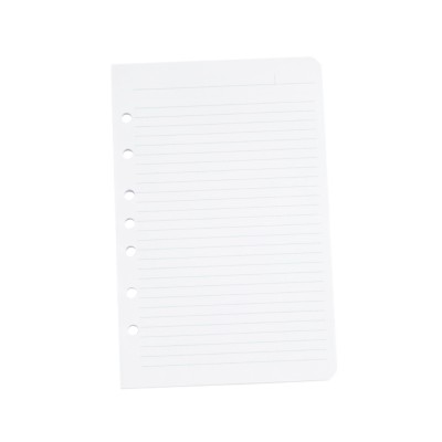 MSHO - Filler Paper, 5-1/2"x8-1/2", Lined, Neutral Color, 50 sheets 14943
