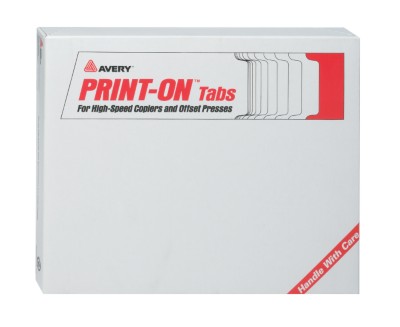 Tab Dividers for Copiers, Double Reverse Collated 20405